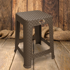 Square Rattan Stool - Economical