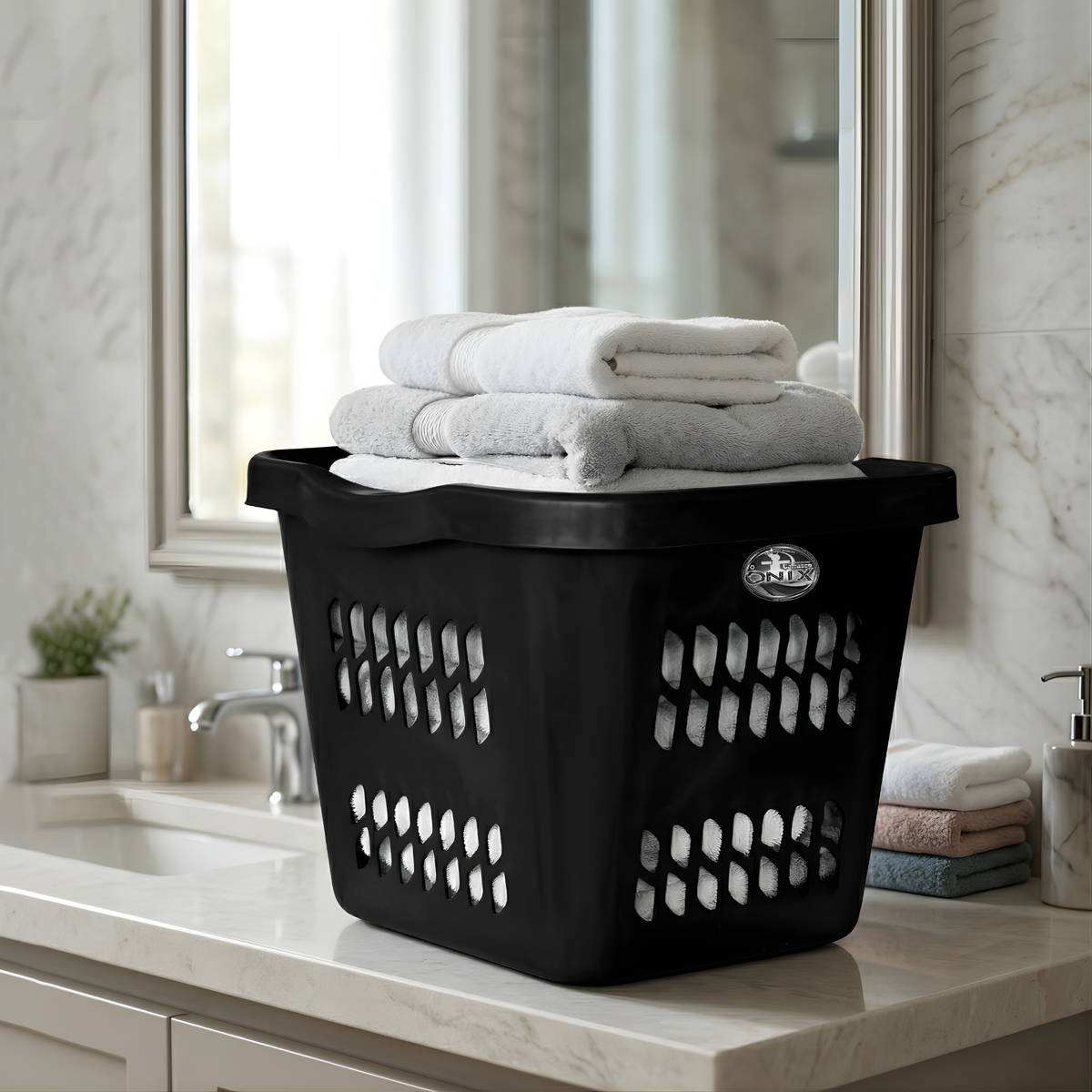 Onyx Square Basket No. 2